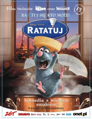 Ratatuj  - zaproszenie na film