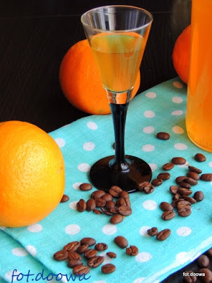 Nalewka pomarańczowo - kawowa