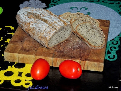 Chleb pszenno - lniany