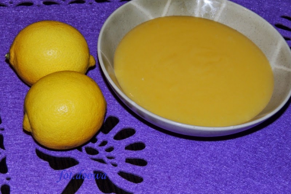 Lemon curd czyli szybki krem cytrynowy