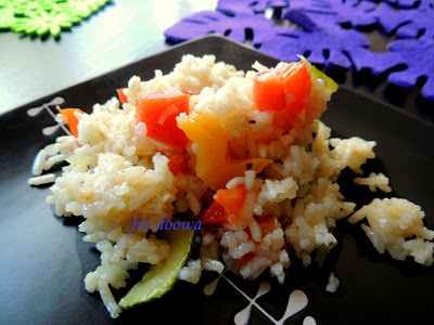 Ryż z warzywami po indyjsku