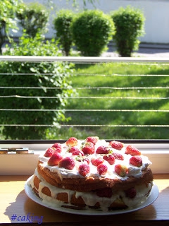 Letni tort szwedzki wg Nigelli Lawson i Weeekendowa Cukiernia # 4