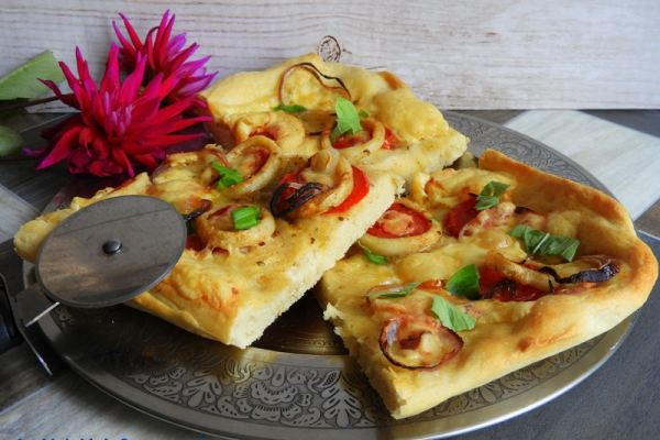 Pizza z kalmarami