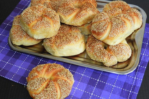 Simit - tureckie bajgle