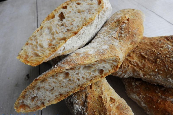Bagietki z zimną fermentacją