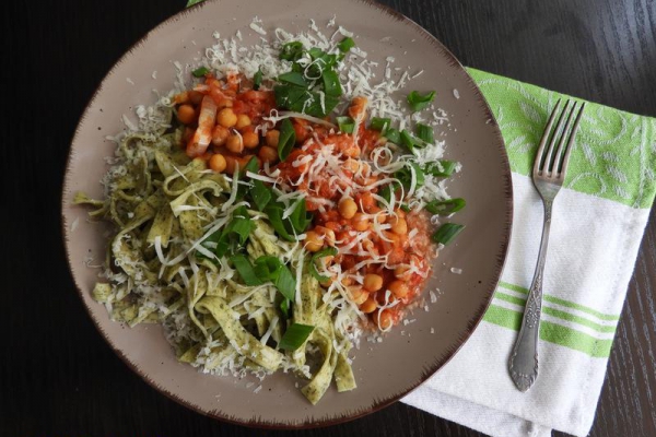 Tagliatelle z ciecierzycą
