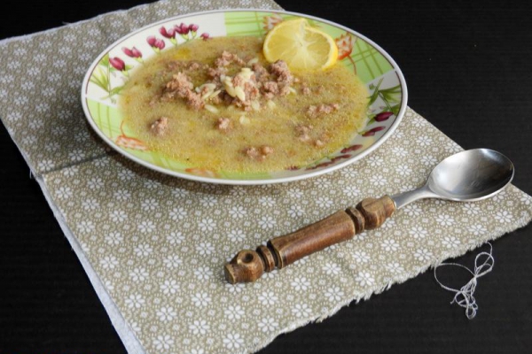 Turecka zupa z mielonym miesem
