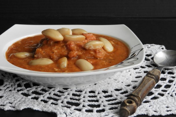 Zupa fasolowa - Zuppa di fagioli lub ribollita