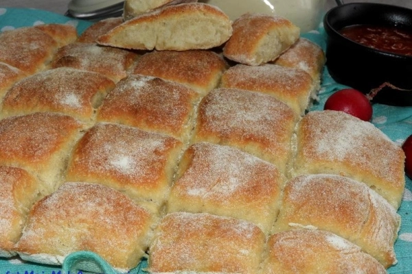 Mini chleb bez wyrabiania - chleb Fondue