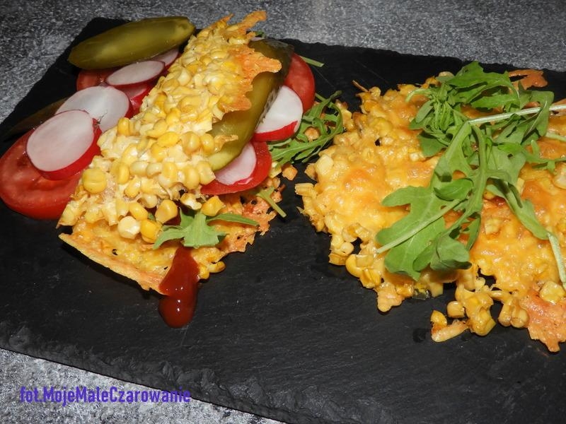 Kukurydziane placki serowe