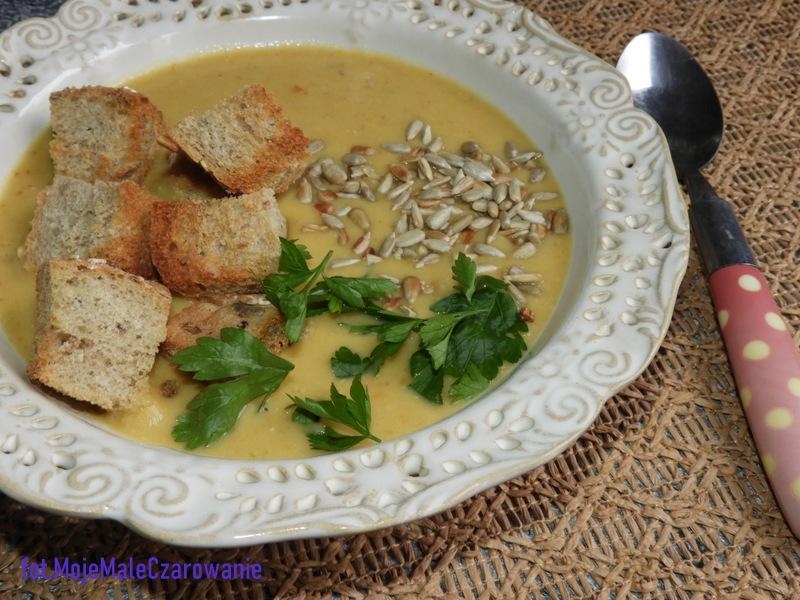 Zupa krem z soczewicy