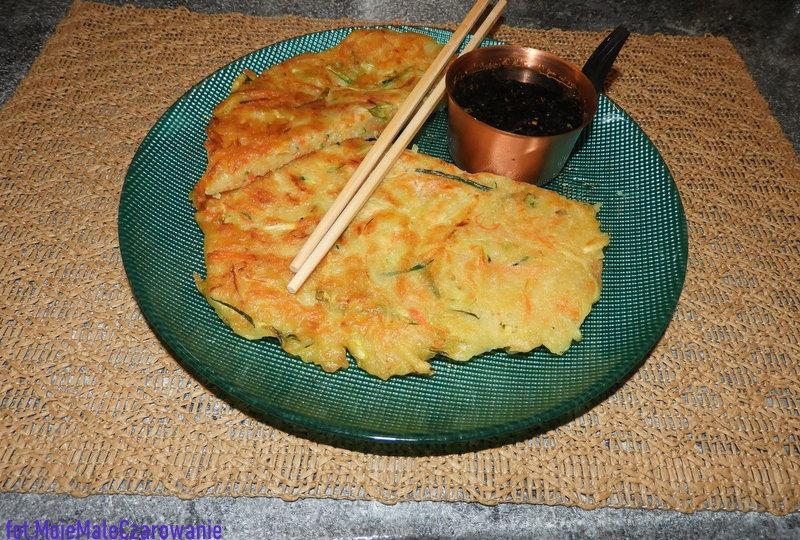 Yachaejeon - koreańskie placki warzywne