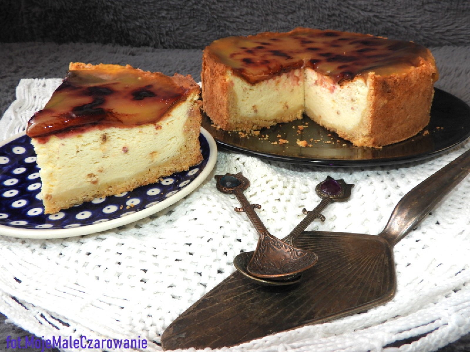 Sernik pomarańczowy