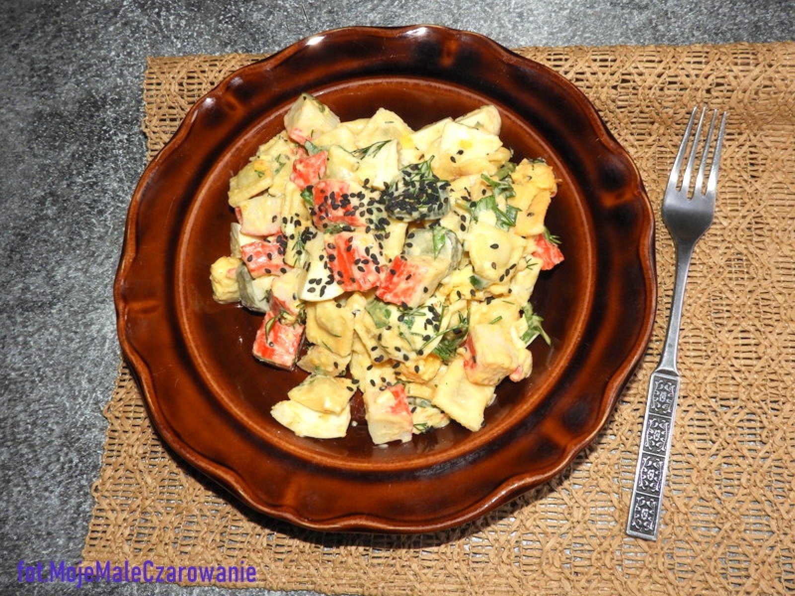 Sałatka z tortellini