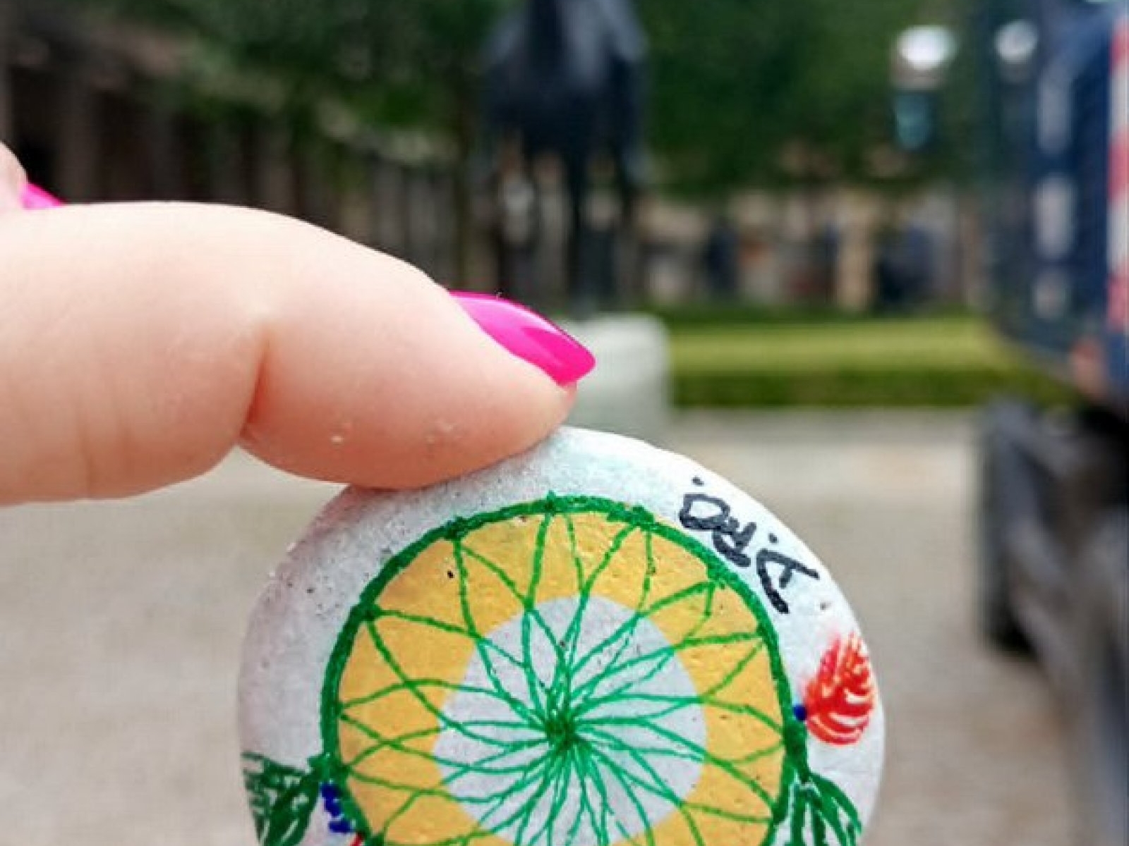 Berlin, Poczdam - kamyczki wędrują