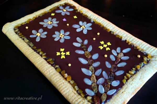 MAZUREK CZEKOLADOWO KAJMAKOWY