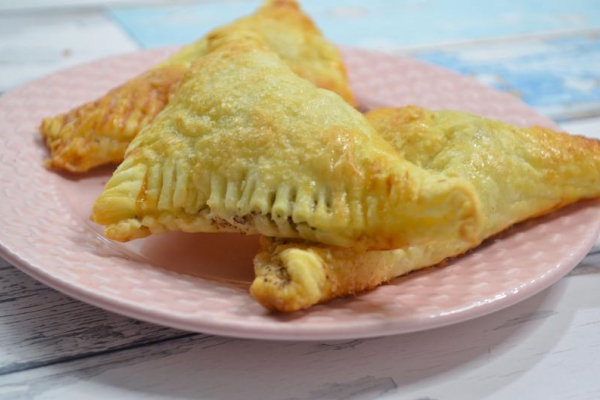 Ciastka francuskie z bananem i czekoladą + film