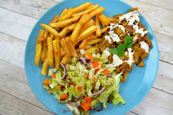 Domowy kebab + film