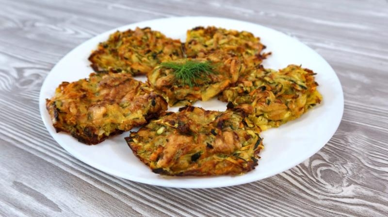 Placki z cukinii i ziemniaków + film