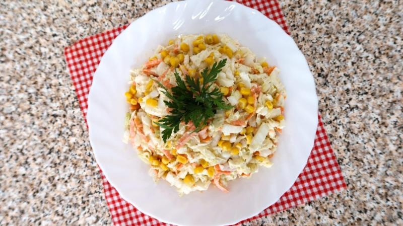 Surówka z kapusty pekińskiej + film