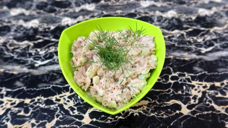 Pasta z tuńczykiem i ogórkiem + film