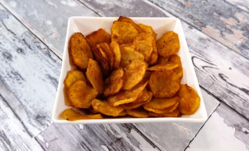 Domowe chipsy ziemniaczane + film