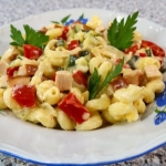 Makaron z wędzonym...