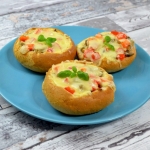 Bułeczki zapiekane z...