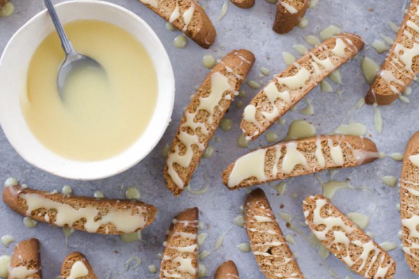 Piernikowe biscotti