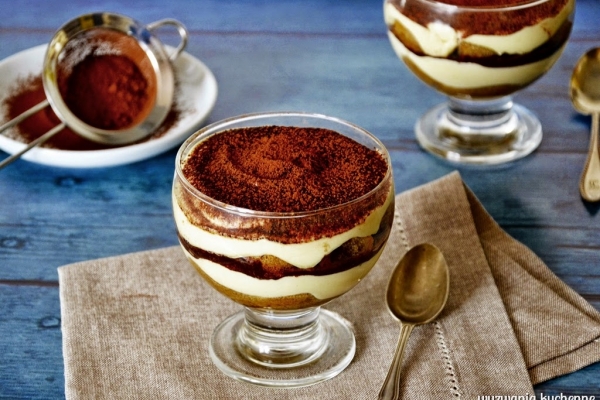 Tiramisu w pucharkach