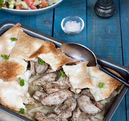 Pieczona shawarma z kurczaka