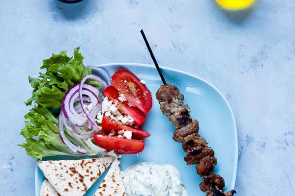 Souvlaki - greckie szaszłyki