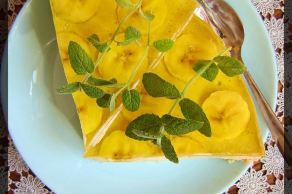Bananowiec bez pieczenia