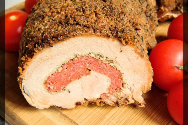 Rolada wieprzowa z salami