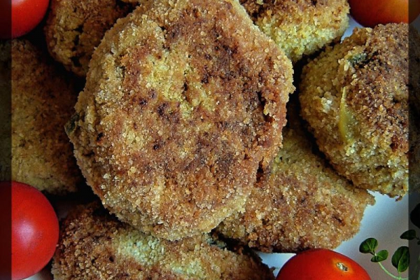Kotlety mielone z kalafiorem i papryką