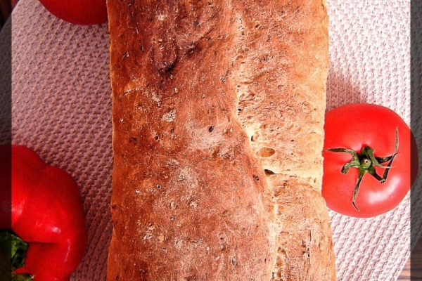 Chleb z rozmarynem i oregano