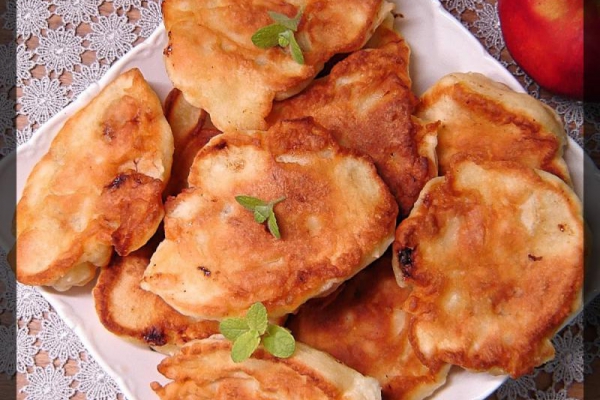 Placki jabłkowo-bananowe