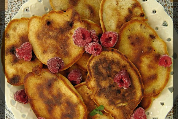Placuszki z czekoladą