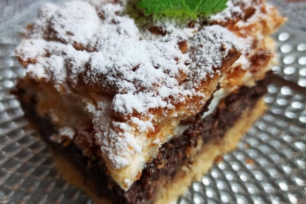 Makowiec na kruchym cieście