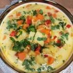 Zupa curry z ryżem