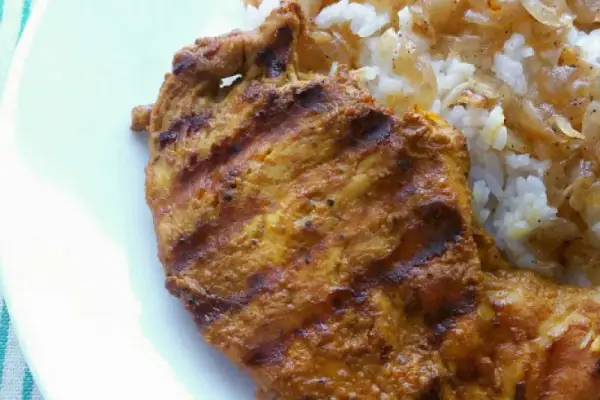 Grillowana pierś z kurczaka z curry