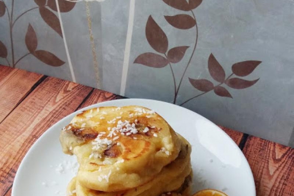 Egzotyczne placuszki drożdżowe z patelni