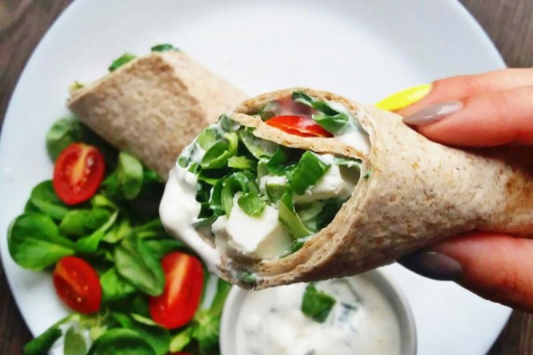 Tortilla z roszponką