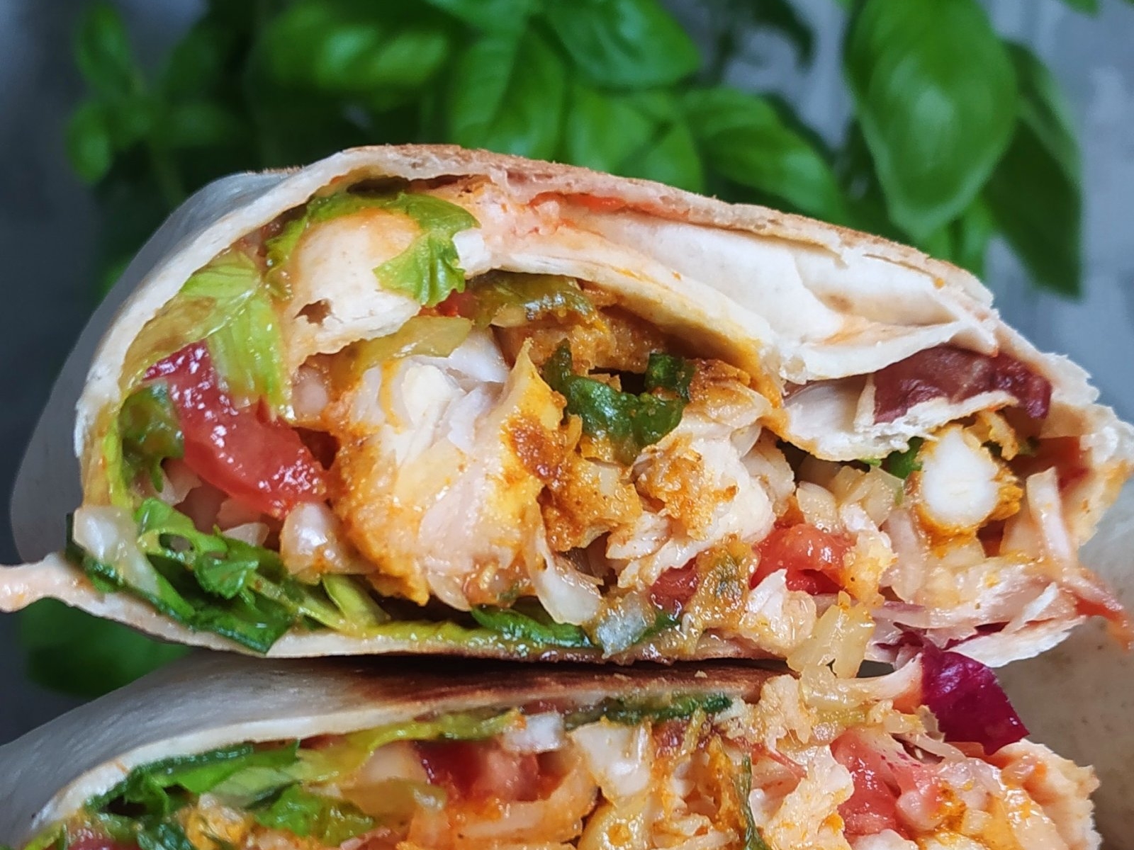 Tortilla z kurczakiem