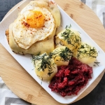 Kotlet schabowy z serem...