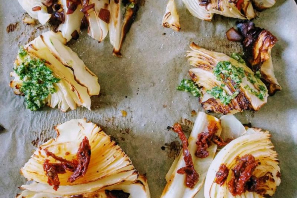 Pieczona kapusta