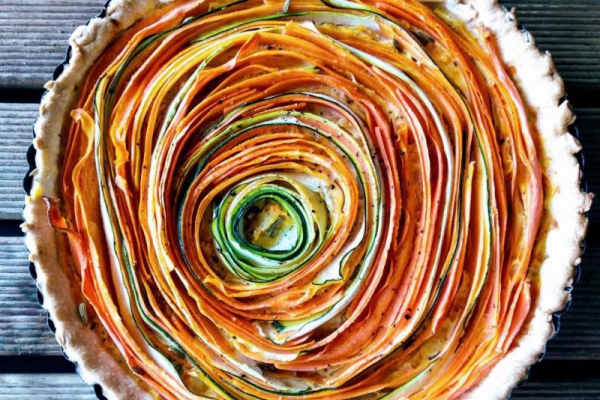 Tarta z marchewką i cukinią