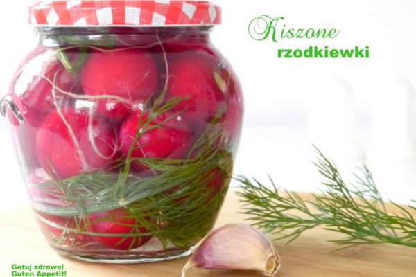 Kiszone rzodkiewki