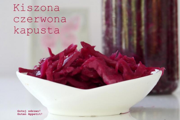Kiszona czerwona kapusta