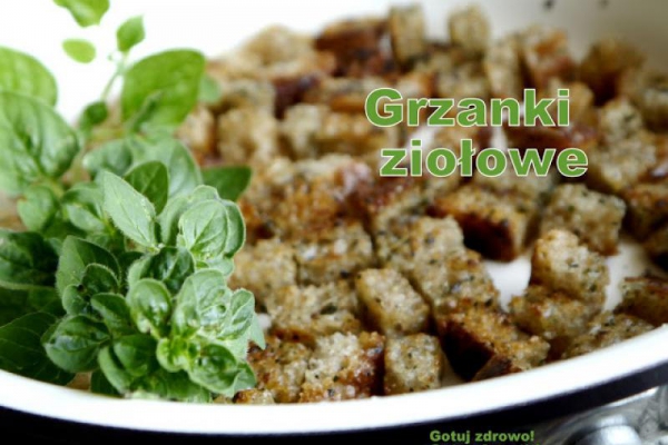 Grzanki ziołowe
